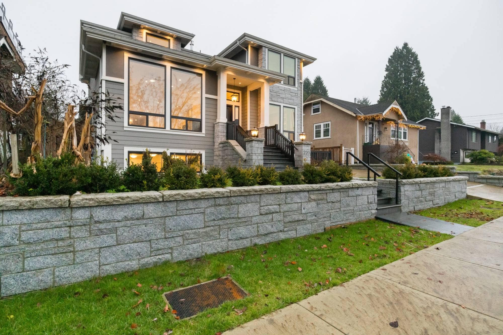 Stunning Custom Built Home on one of the top streets in New West!
