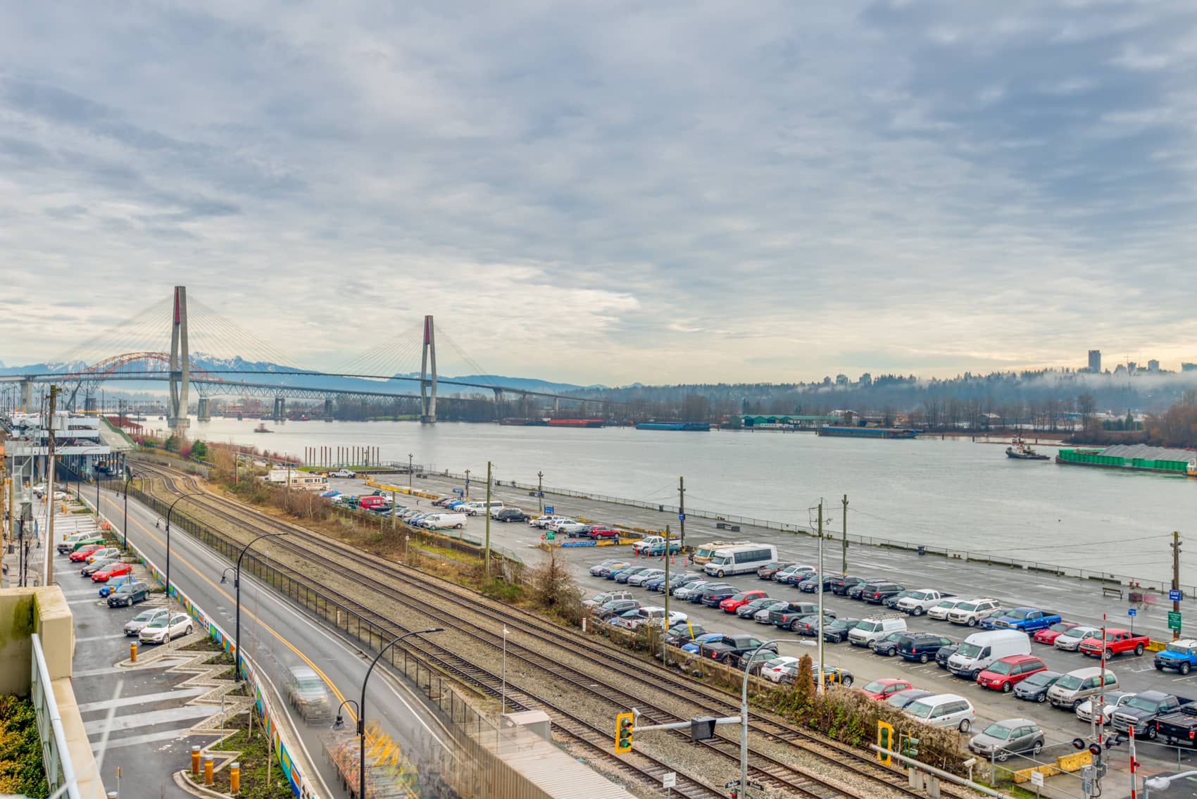 Stunning River views from this 2 Bed Condo in New West